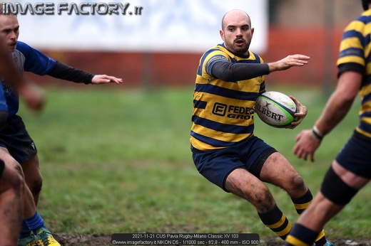 2021-11-21 CUS Pavia Rugby-Milano Classic XV 103